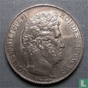 France 5 francs 1848 (LOUIS PHILIPPE I - A) - Image 2