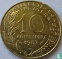 Frankrijk 10 centimes 1987