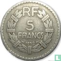 Frankrijk 5 francs 1952 - Afbeelding 1