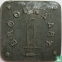 België 1 broodkaart 1880 (zink) - Bild 2