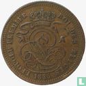 België 2 centimes 1835 (brede rand - BRAEMT F) - Afbeelding 1