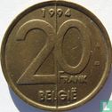 België 20 francs 1994 (NLD) - Afbeelding 1