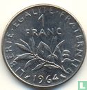 Frankrijk 1 franc 1964 - Afbeelding 1