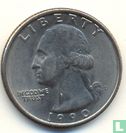 Verenigde Staten ¼ dollar 1990 (D) - Afbeelding 1