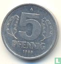 RDA 5 pfennig 1983 - Image 1