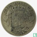 Belgique ½ franc 1850 - Image 1