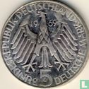 Allemagne 5 mark 1969 "150th anniversary Birth of Theodor Fontane" - Image 1
