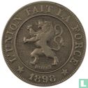 Belgique 10 centimes 1898 (FRA) - Image 1