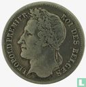Belgique ¼ franc 1834 (avec BRAEMT F.) - Image 2