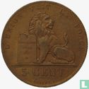 België 5 centimes 1853 - Afbeelding 2