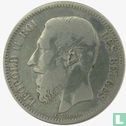 Belgium 2 francs 1868 (with cross on crown) - Image 2