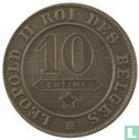 Belgique 10 centimes 1898 (FRA) - Image 2