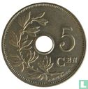 Belgique 5 centimes 1921 - Image 2
