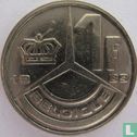 Belgium 1 franc 1989 (FRA) - Image 1