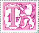 Heraldic Lion and small figure - Image 1