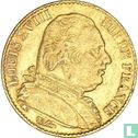 France 20 francs 1814 (LOUIS XVIII - Q) - Image 2