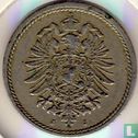 German Empire 5 pfennig 1889 (J) - Image 2