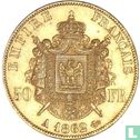 France 50 francs 1862 (A) - Image 1