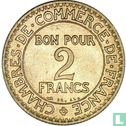 Frankrijk 2 francs 1924 (open 4) - Afbeelding 2
