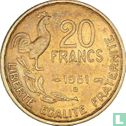 Frankrijk 20 francs 1951 (B) - Afbeelding 1