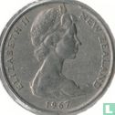 New Zealand 20 cents 1967 - Image 1