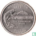 Verenigde Staten ¼ dollar 2007 (P) "Washington" - Afbeelding 1