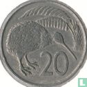 New Zealand 20 cents 1967 - Image 2
