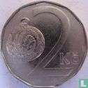 République tchèque 2 koruny 1993 - Image 2