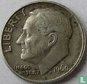 États-Unis 1 dime 1960 (sans lettre) - Image 1