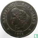 Frankrijk 5 centimes 1872 (A) - Afbeelding 1