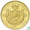 Belgique 10 francs 1850 - Image 1