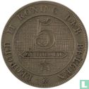 Belgique 5 centimes 1898 (NLD) - Image 2