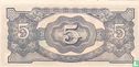 Birma 5 Rupees ND (1942-44) - Afbeelding 2