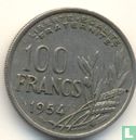 Frankreich 100 Franc 1954 (ohne B) - Bild 1
