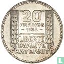 France 20 francs 1934 - Image 1