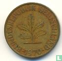 Duitsland 10 pfennig 1970 (G) - Afbeelding 1