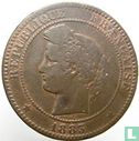 Frankrijk 10 centimes 1883 - Afbeelding 1