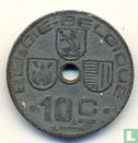 Belgium 10 centimes 1942 (NLD-FRA) - Image 2