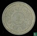 25 cent 1847 Strafgevangenis Leeuwarden - Bild 2