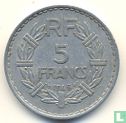 France 5 francs 1948 (without B, 9 opened) - Image 1