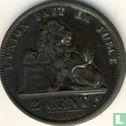 België 2 centimes 1875 - Afbeelding 2
