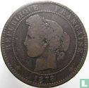 France 10 centimes 1878 (K) - Image 1