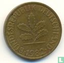 Duitsland 10 pfennig 1982 (D) - Afbeelding 1