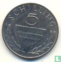 Austria 5 schilling 1986 - Image 1