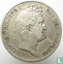 Frankreich 5 Franc 1831 (Vertieften Text - entblößtem Haupt - BB) - Bild 2