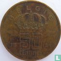 Belgique 50 centimes 1954 (NLD) - Image 1
