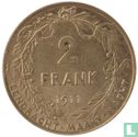 Belgium 2 francs 1911 (NLD) - Image 1