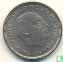 Spanje 5 pesetas 1957 (68)