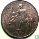 Frankrijk 10 centimes 1898 - Afbeelding 1