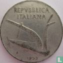 Italië 10 lire 1953 - Afbeelding 1